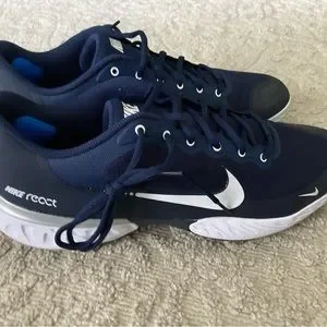 Nike | Shoes | Size 2 Nike Huarache Baseball Cleats In Navy  display picture 1